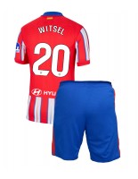 Atletico Madrid Axel Witsel #20 Hjemmedraktsett Barn 2024-25 Korte ermer (+ bukser)